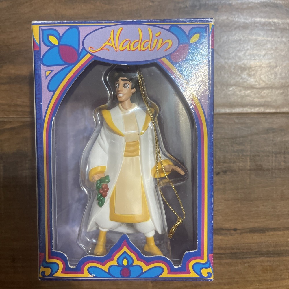 Disney Aladdin Grolier 1st Issue Figure Tree Ornament Decoration Collectable
